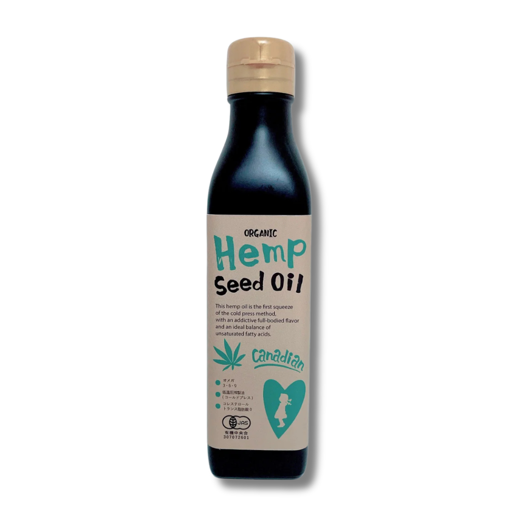 オーガニックヘンプシードオイル（180g）